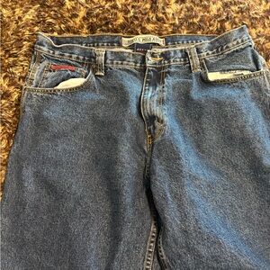 U.S. Polo Assn. Men's Dark Blue Relaxed Jeans